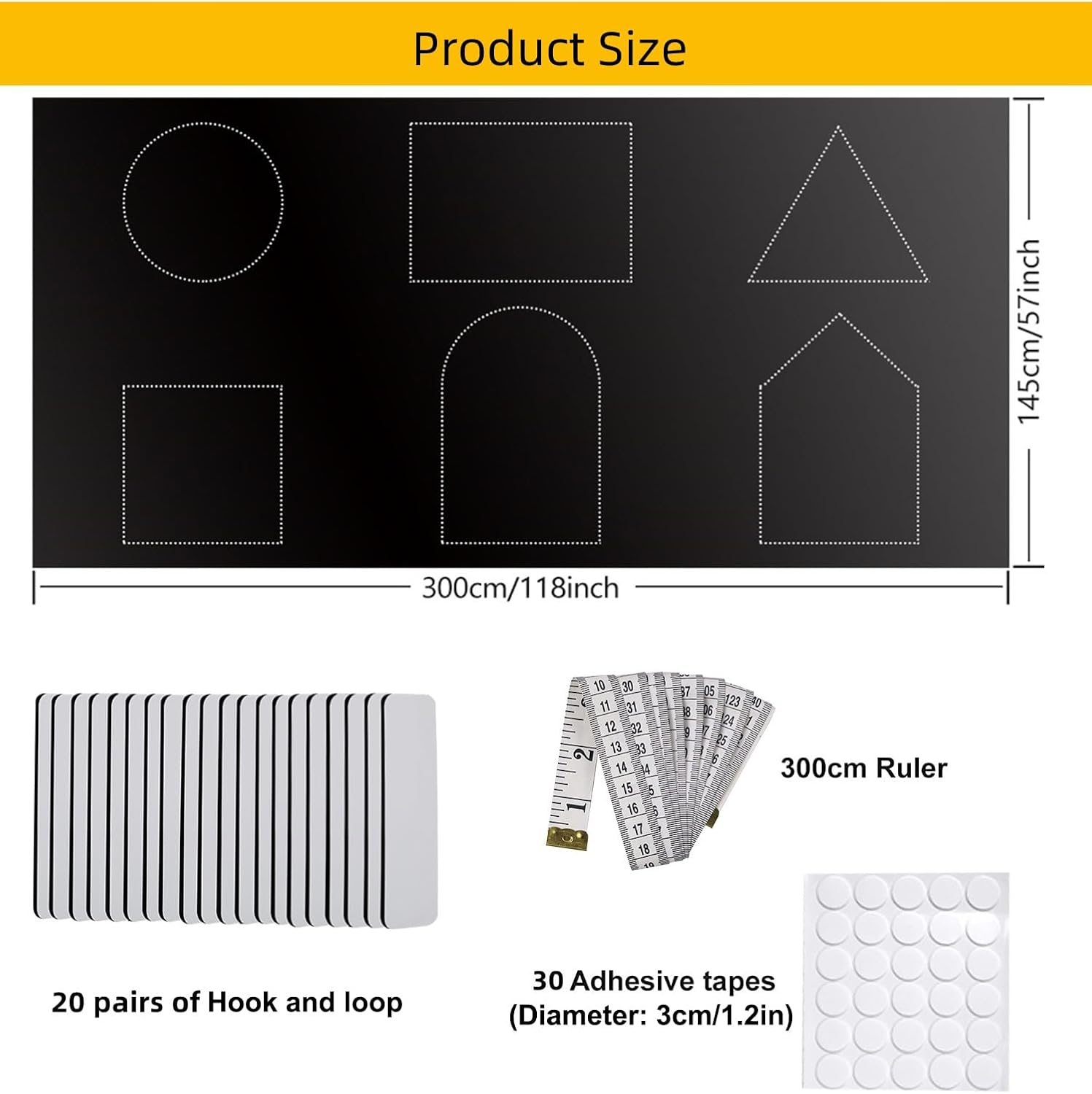 Verduisterende stof 300×145 cm