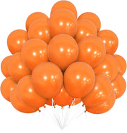 Halloween Ballonnen Oranje 30 cm 50 stuks
