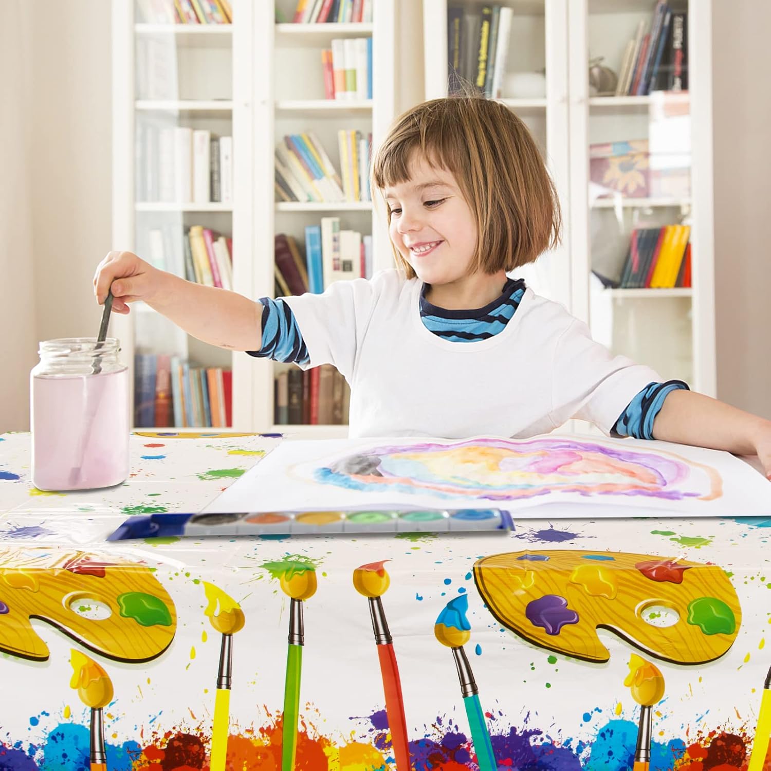 Tafelkleed 130 x 220 cm Waterdicht 2 stuks