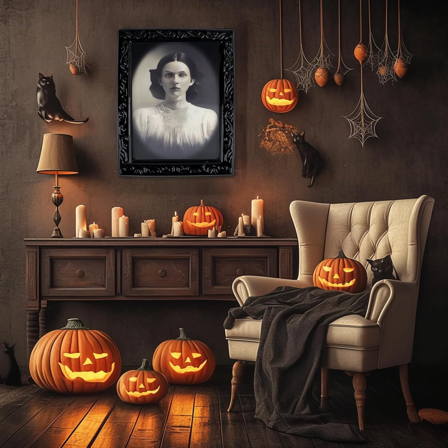 Halloween Spookportret 3D 5 stuks