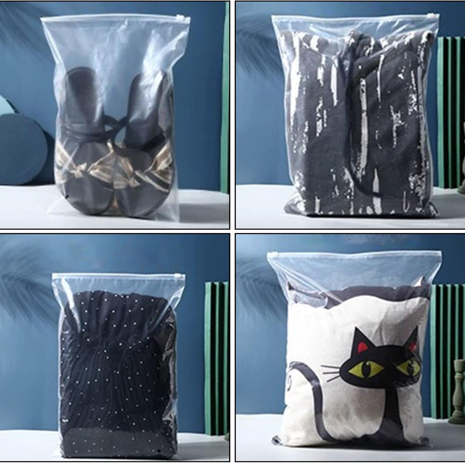 Kledingzakken Hersluitbaar 50 x 60 cm 20 stuks