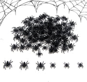 Halloween Spinnen Realistisch Plastic 200 stuks