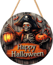 Halloween Deurbord Hout Piraat