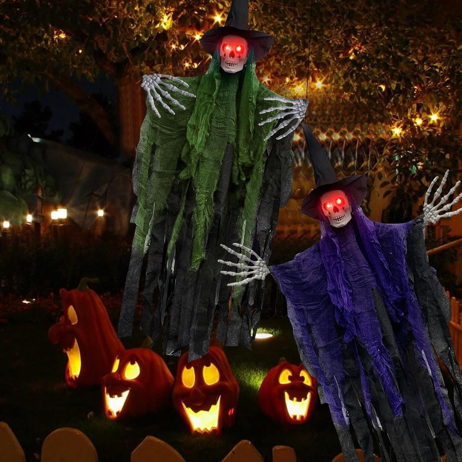 Halloween Magere Hein Skelet 2 stuks