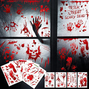 Halloween Raam Stickers Rood 95 Stickers