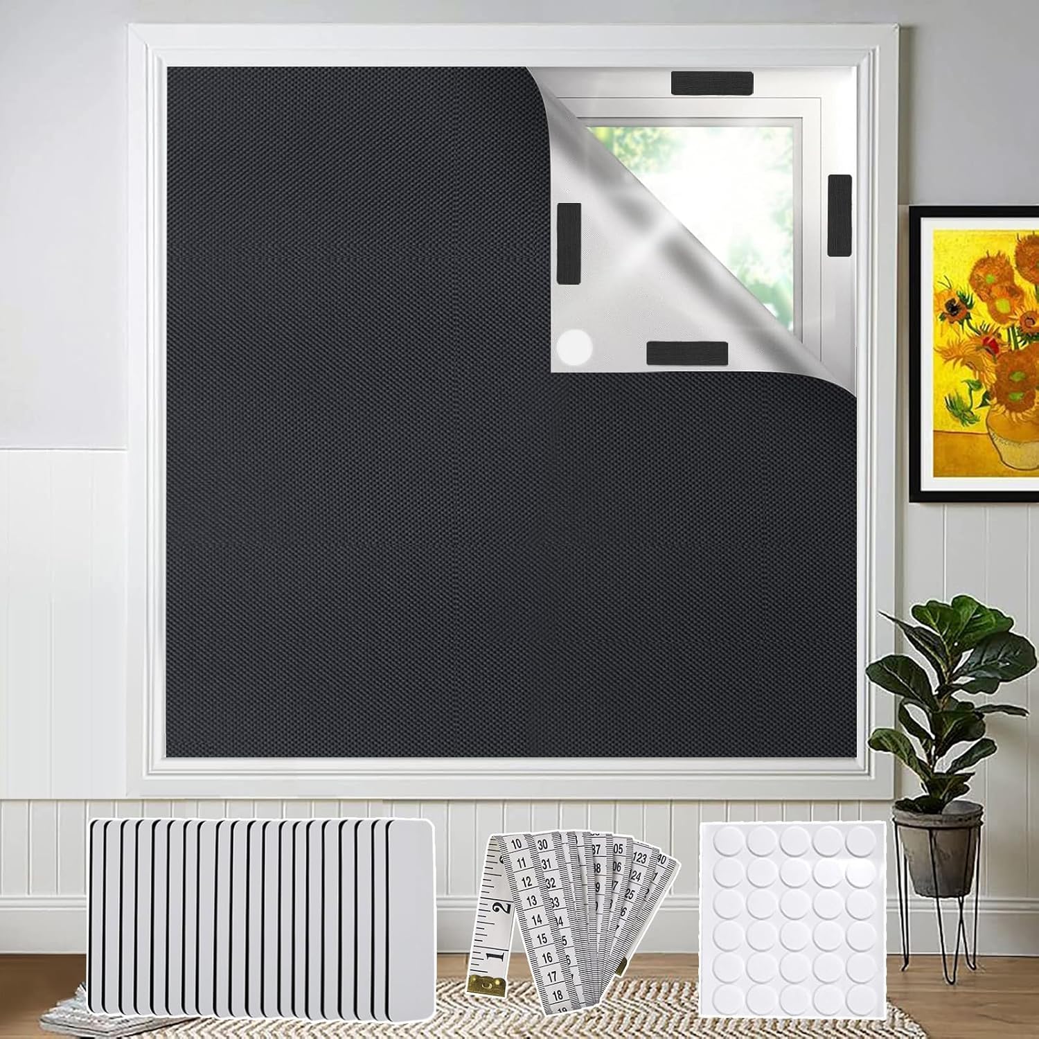 Verduisterende stof 300×145 cm