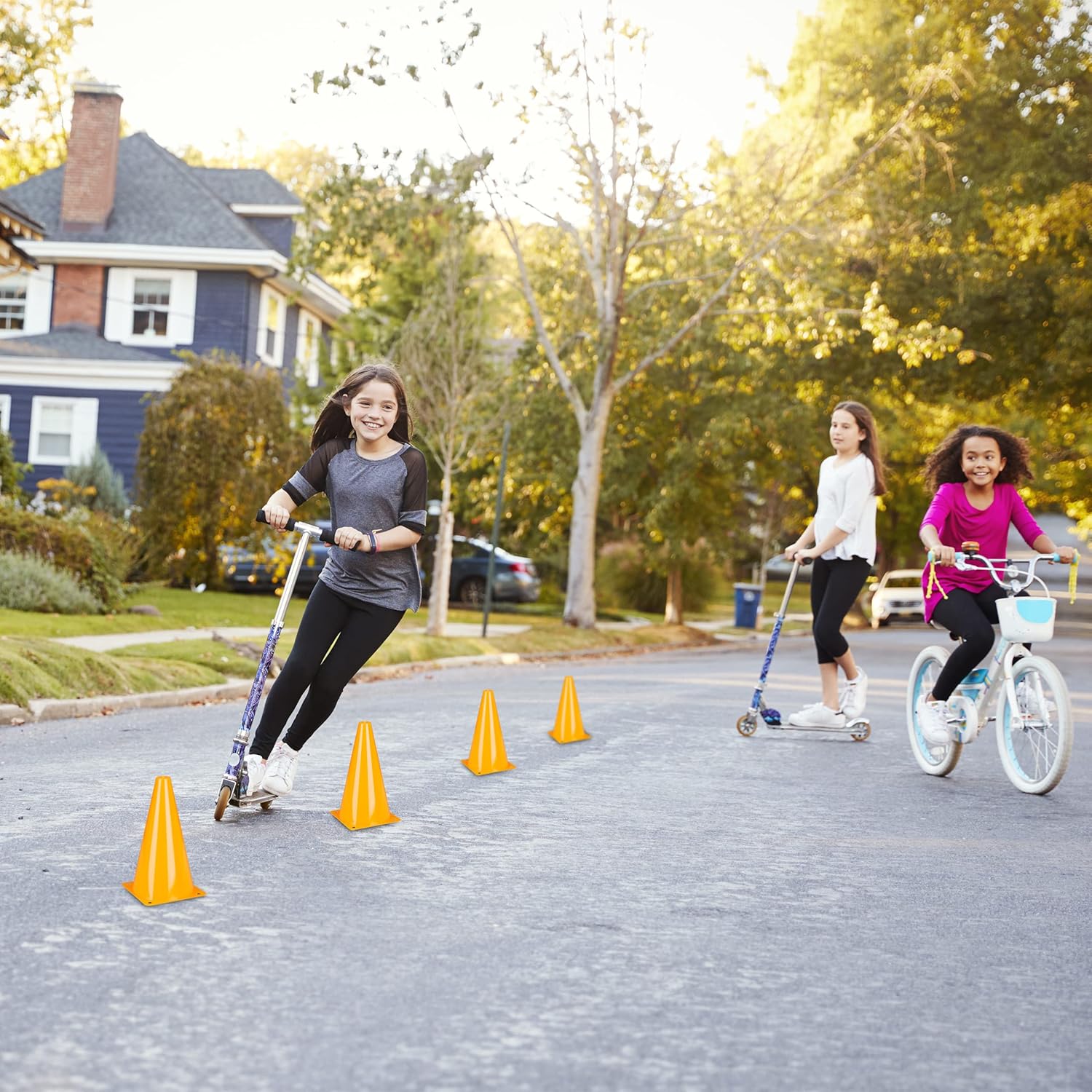 Pionnen Set Oranje 23 cm