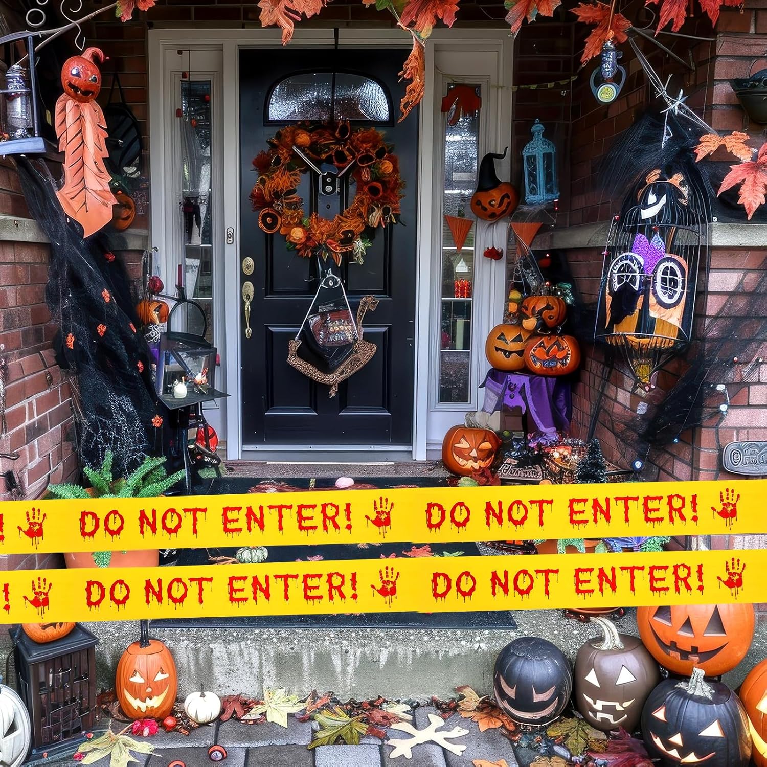 Halloween Afzetlint Niet Betreden 25m