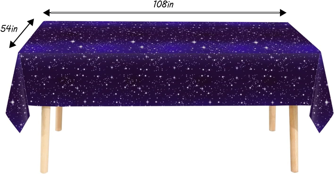 Tafelkleed Sterrennacht 137 x 274 cm 6 stuks