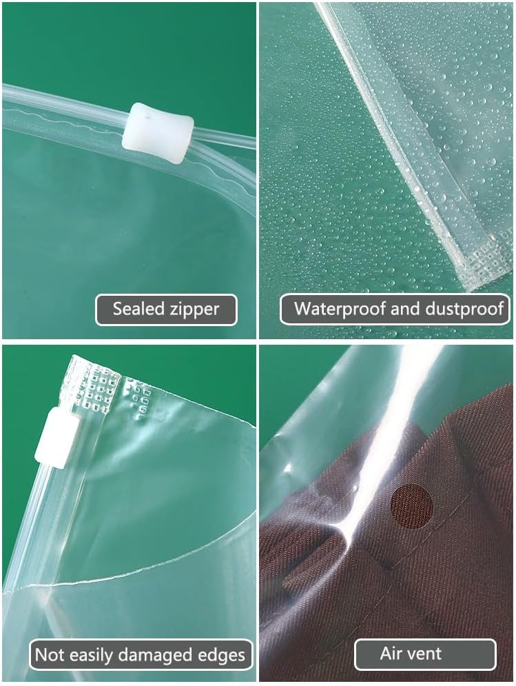 Kledingzakken Hersluitbaar 50 x 60 cm 20 stuks