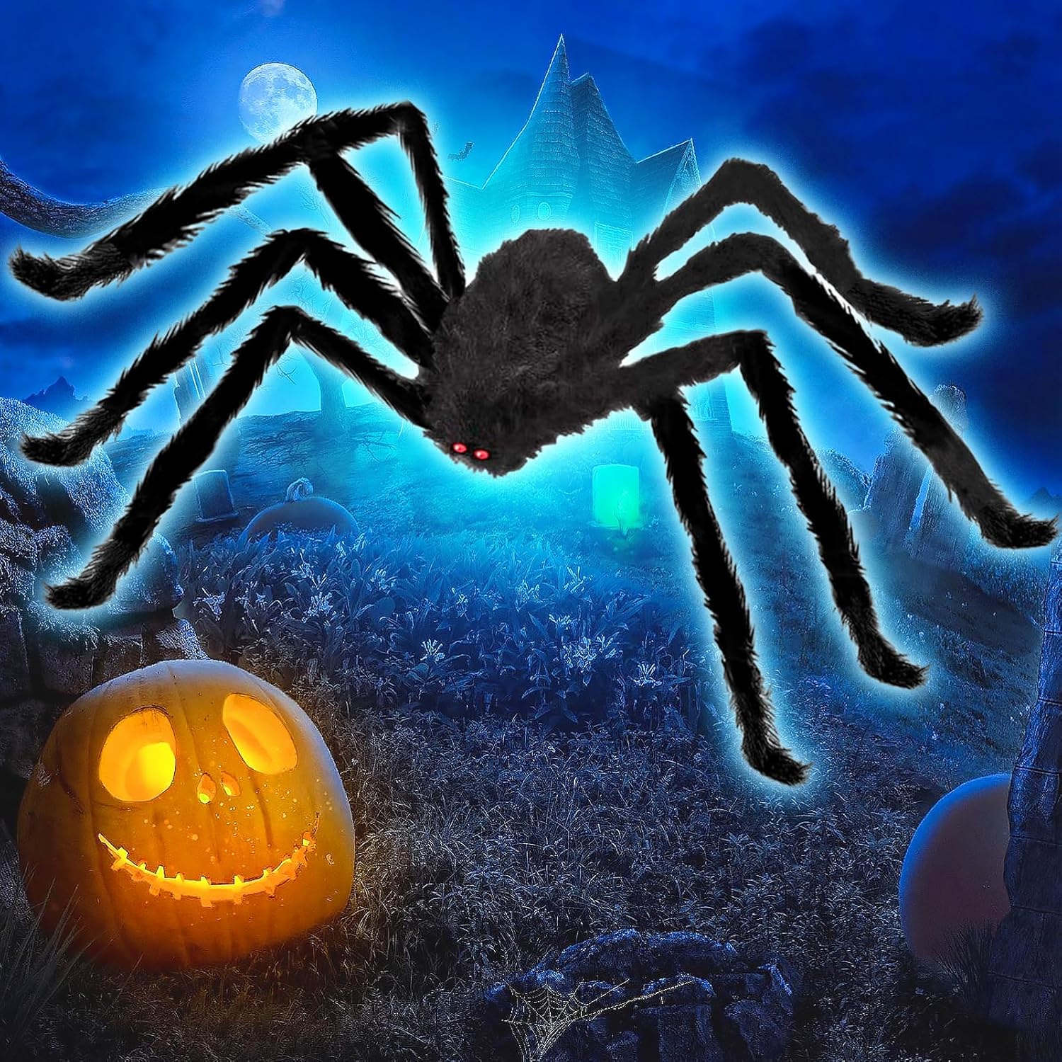 Halloween Spin Harig 2m
