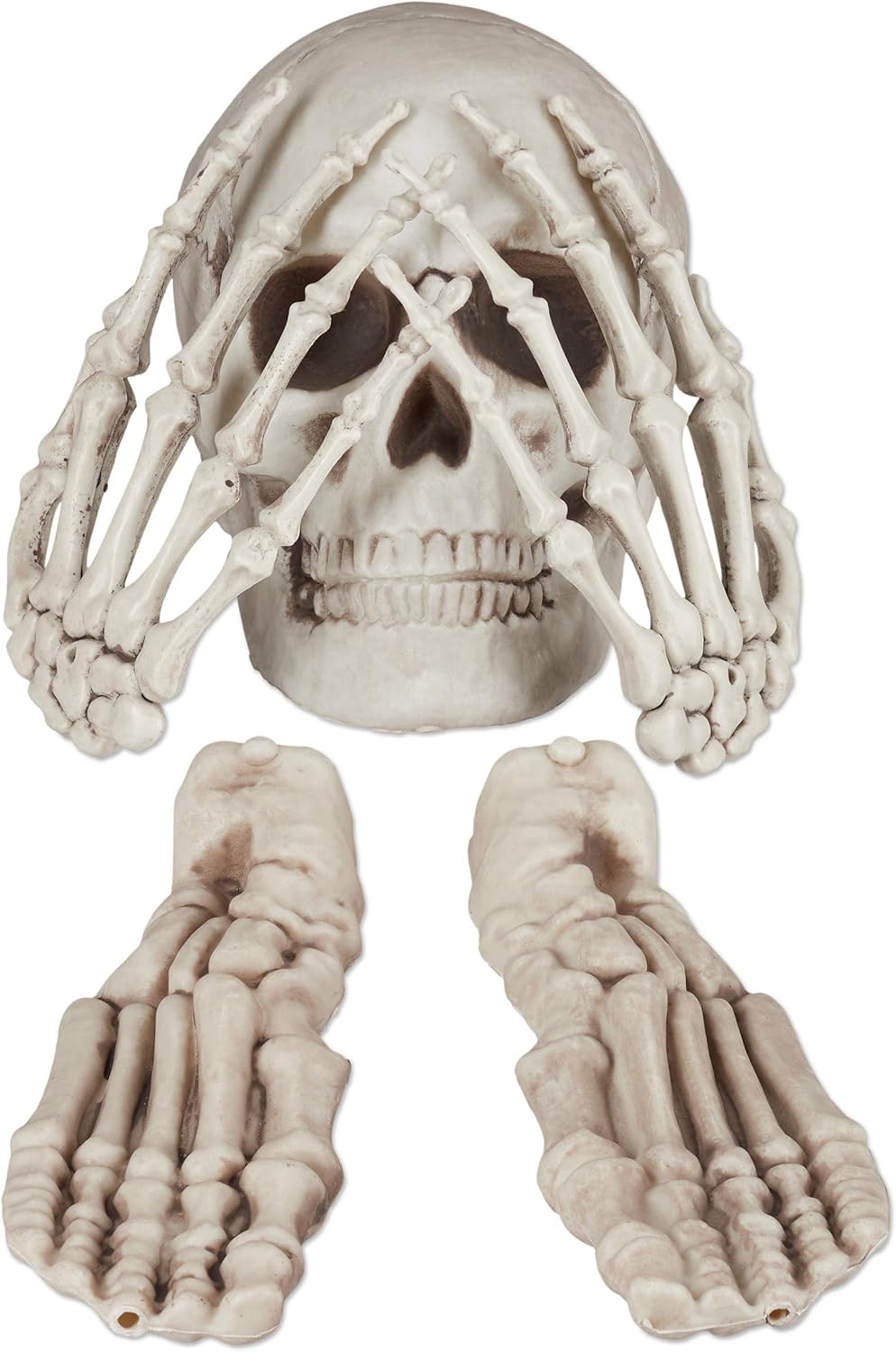 Skelet Botten met Schedel en Handen XXL 12 delig