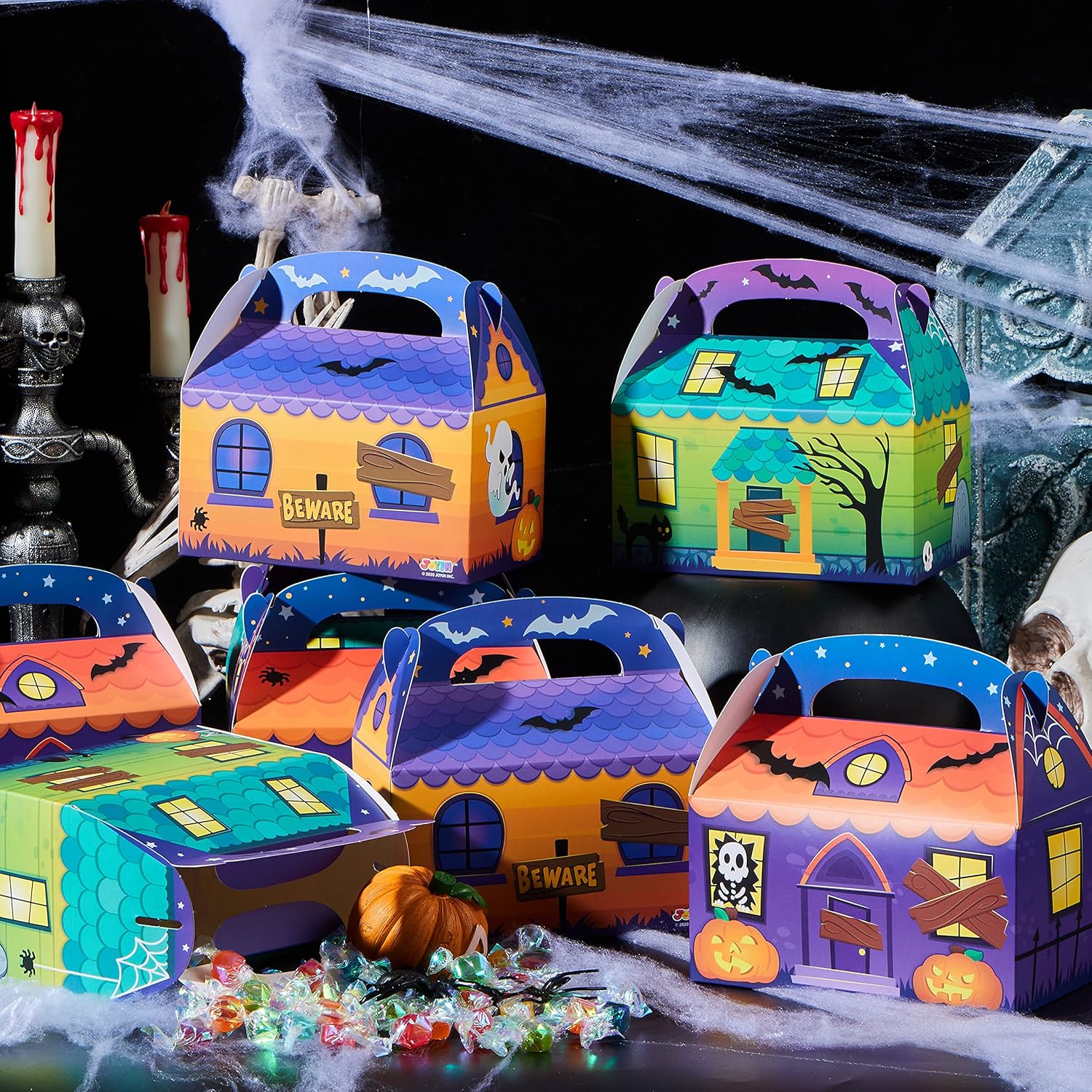 Halloween Traktatiedozen 3D 24 stuks