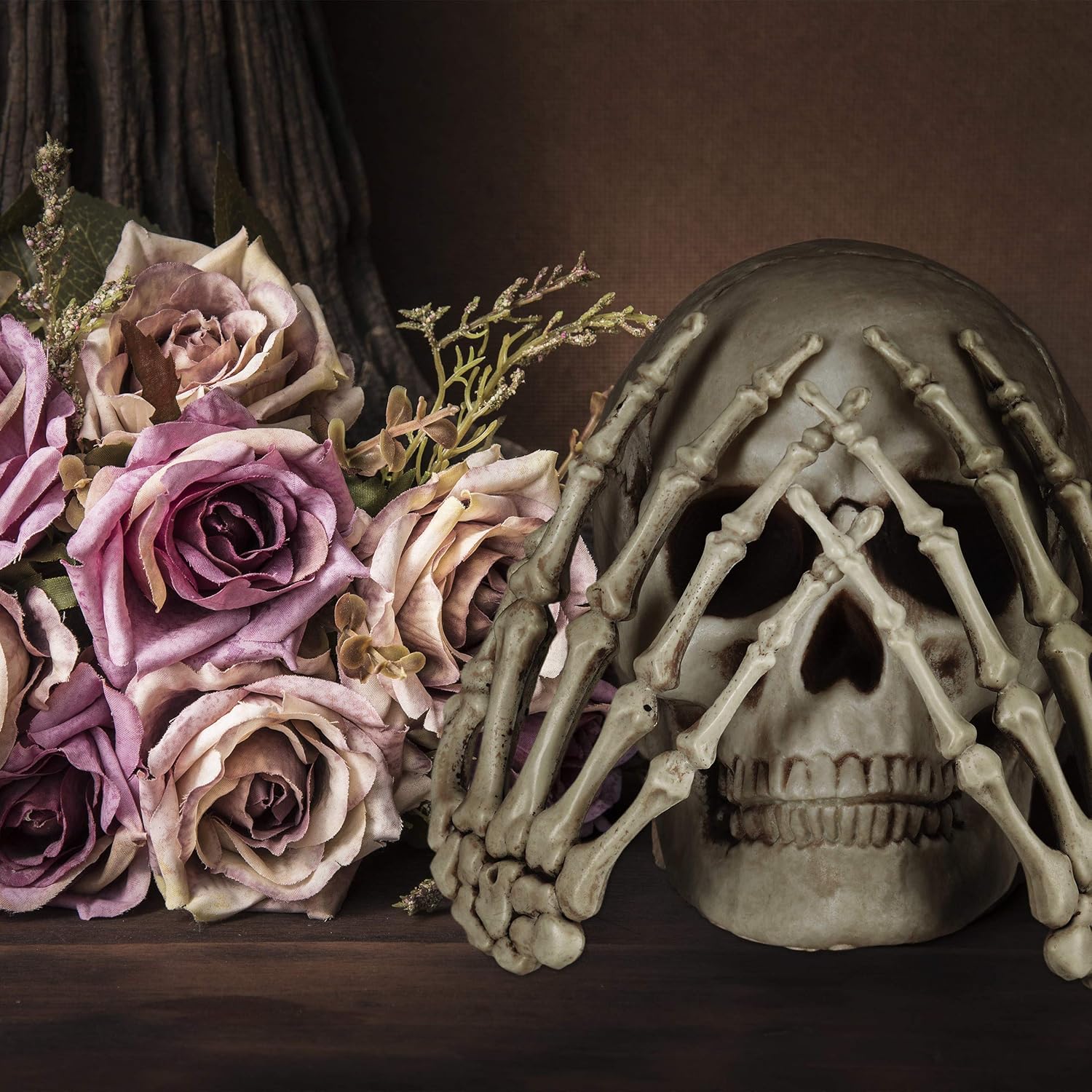 Skelet Botten met Schedel en Handen XXL 12 delig